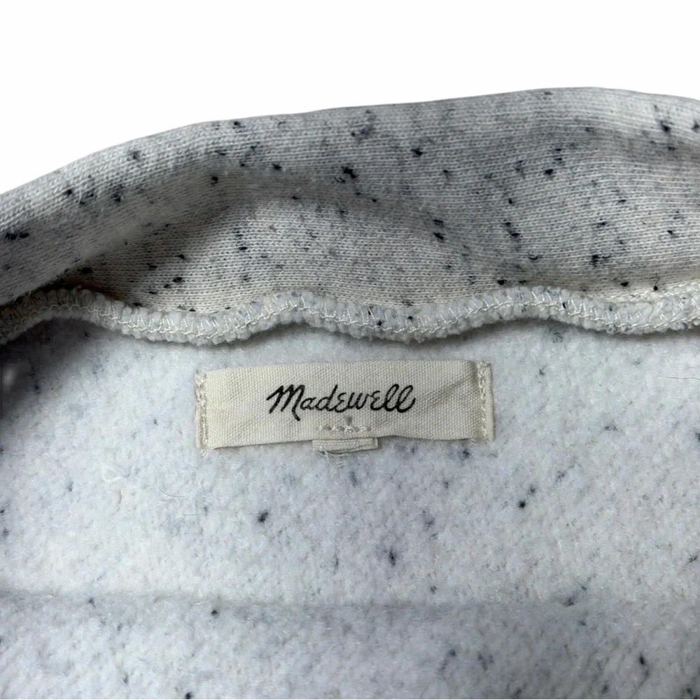 Madewell Donegal Mockneck Side Button Sweater Womens S - Picture 5 of 9